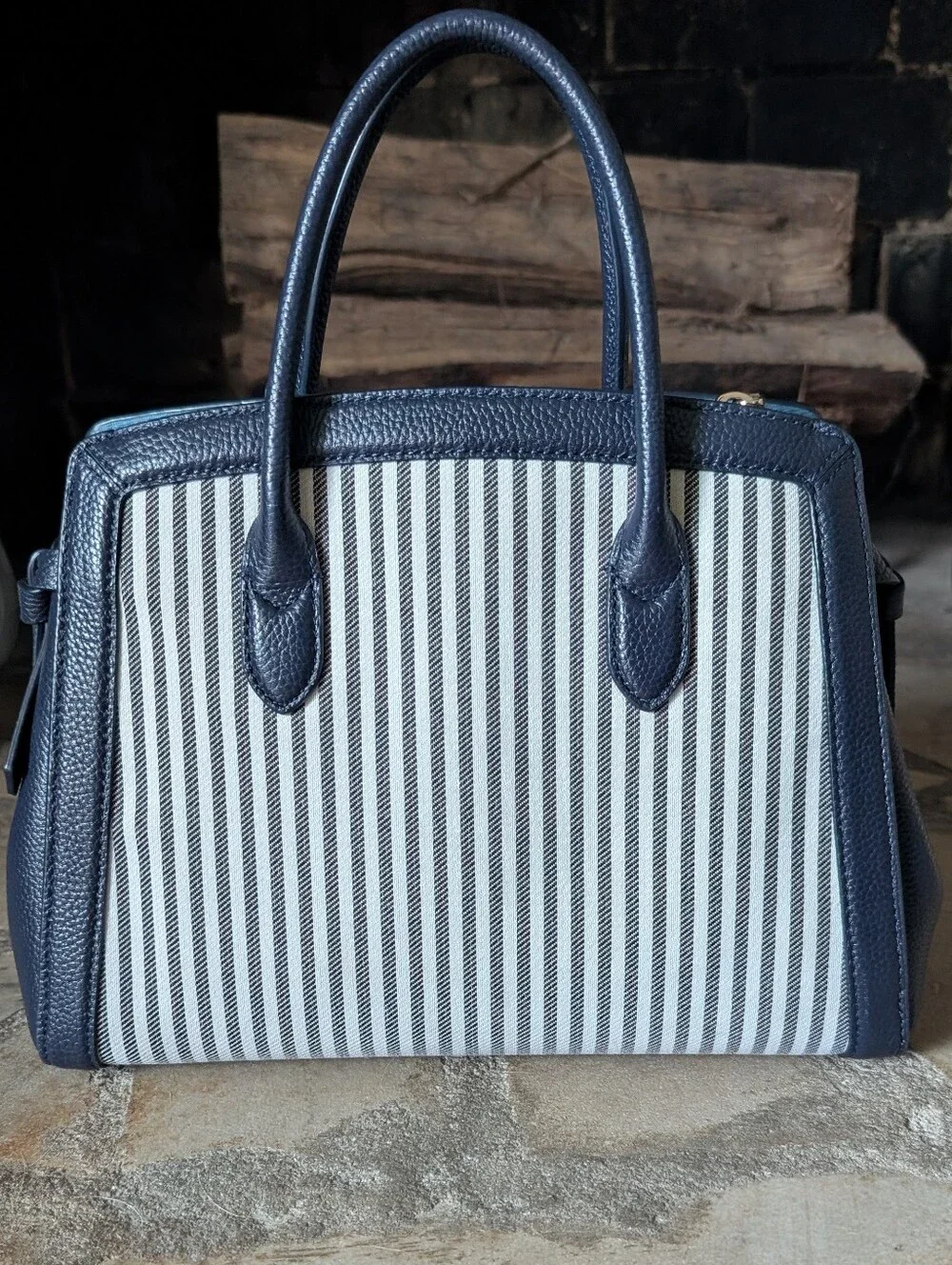 Kate Spade Medium Knot Satchel In Blazer Blue